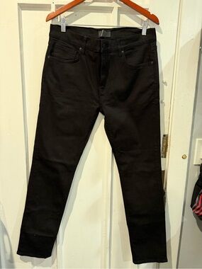 DSTLD Men's Black Skinny Stretch Jeans